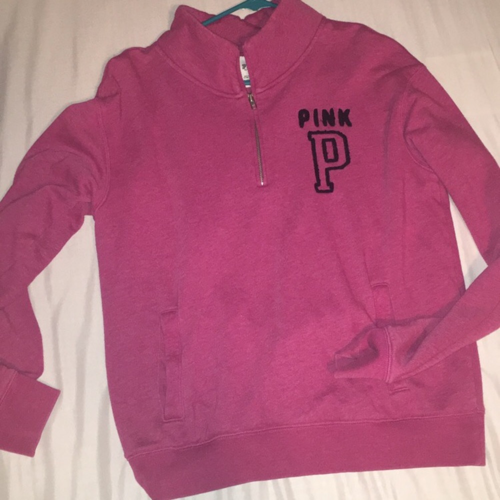 PINK quarter zip